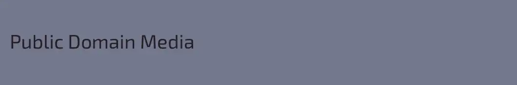 Public Domain Media